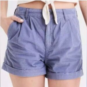 American Eagle Light Purple Corduroy Pastel Mom Short